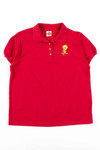 Red Tweety Bird Polo Shirt