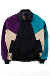 Purple & Teal Western Jacket