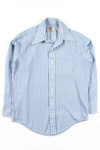 Blue Checkered Button Up Shirt