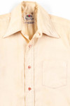 Vintage Cream Button Up Shirt