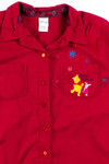 Best Friends Pooh Button Up Shirt