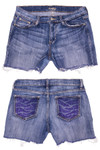 Cut Off Denim Shorts 31