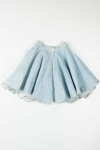 Denim & Tulle Circle Skirt