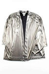 Silver Metallic Robe