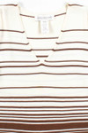 Brown Striped Tank Top