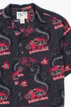 Vintage 90s Big Dogs Resortwear Edgy Hawaiian Shirt