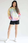 Zen Rainbow Tie Dye Hoodie