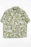 Green Cracked Stone Hawaiian Shirt