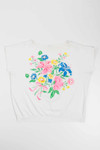 Neon Floral Sleeveless T-Shirt