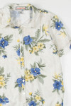 Flowers & Shadow Islands Hawaiian Shirt