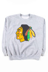 Black Scale Blackhawks Sweatshirt