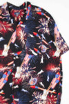 Fourth of July Cats Hawaiian Shirt