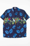 Blue Parrot Hawaiian Shirt