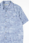 Faded Blue Island Life Hawaiian Shirt