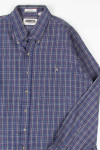 Royal Plaid Button Up Shirt 2