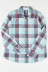The Northface Turquoise Button Up Shirt