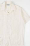 Beige Guayabera Shirt