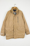 North Face Tan Puffy Jacket