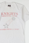 Knihts Shooting Star Basketball Camp Vintage T-Shirt (Single Stitch)