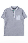 Grey Slim Fit Polo Shirt