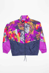 Vintage Asics Purple Abstract Jacket