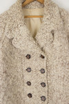 Large Knit 3/4 Sleeve Coat