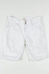 White Levi's Denim Bermuda Shorts (sz. 10)