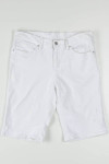 White Levi's Denim Bermuda Shorts (sz. 32)