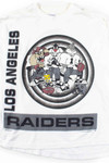 Looney Tunes L.A. Raiders Half Sleeve T-Shirt (1993, Single Stitch)