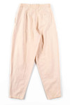 Peach Pleated High Waisted Pants (sz. 8)