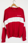 Vintage Wisconsin Sweater (red)