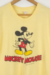 Yellow Mickey Mouse  T-shirt