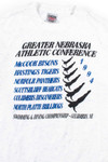 Greater Nebraska Athletic Conference T-Shirt (1994, Single Stitch)