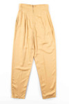 Butterscotch Pleated Pants (sz. 4)