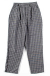 Olive Grey Vintage Plaid Pants (sz. 13/14)