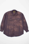 Bleached Vintage Flannel Shirt