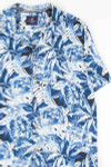 Blue Pin Up Girl Hawaiian Shirt