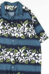 Retro Orchid Striped Hawaiian Shirt