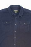 Eddie Bauer Navy Chamois Shirt