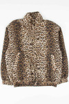 Silk Leopard Print 90s Jacket 18391