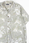 Leaf Print Hawaiian Shirt