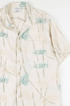 Cream Bamboo Hawaiian Shirt