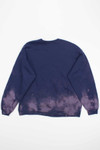 Half Bleached Navy Sweatshirt