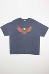 Flaming Eagle Harley T-shirt