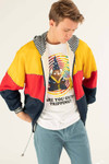 Silk Nautical Colors 90s Jacket 18498
