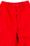 Red Vintage Pants (sz. 8)