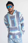 Blue Ombre Baja Hoodie