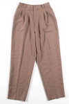 Taupe High Waisted Pants (sz. 12 Average)