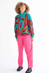 Neon Palms 80s Sweater 2862