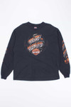 Harley Long Sleeve Flame Tee